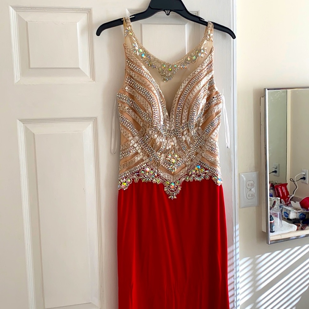 Red Gown